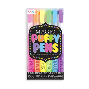 Magic Neon Puffy Pens