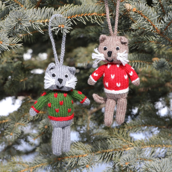 Knitted Ornaments Melange Collection