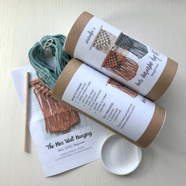 Mini Macrame DIY kit