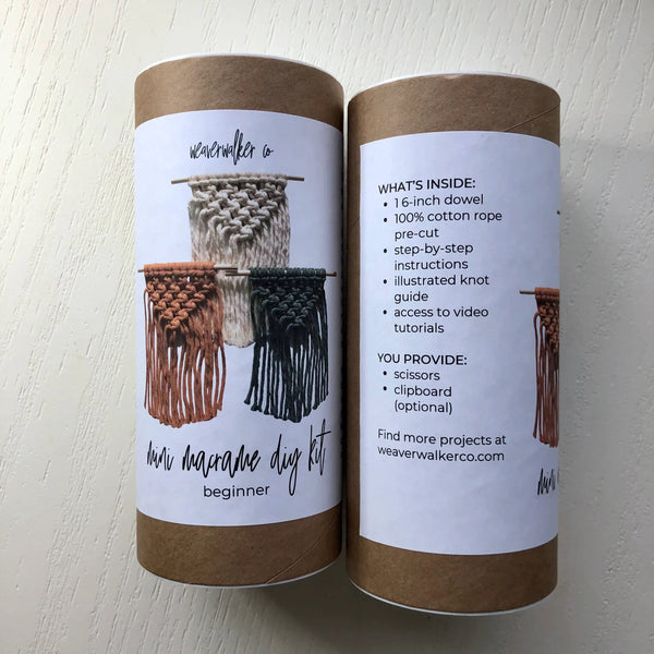Mini Macrame DIY kit