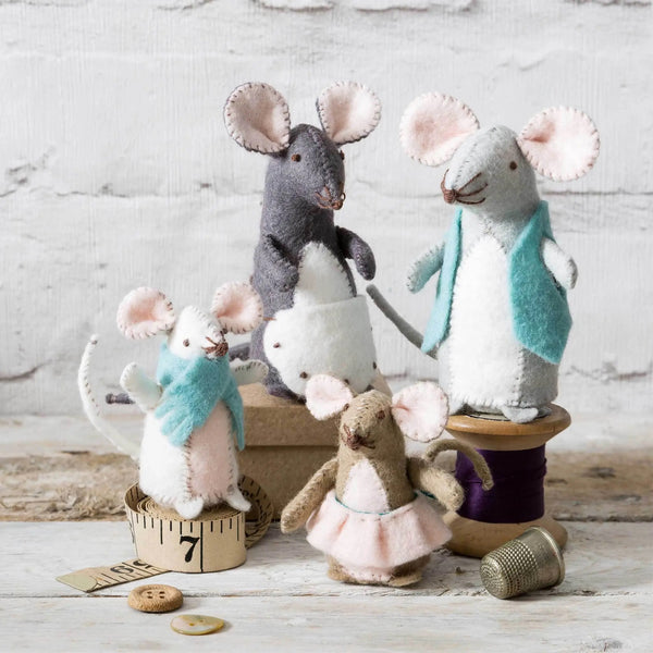 Mouse Family Felt Craft Kit