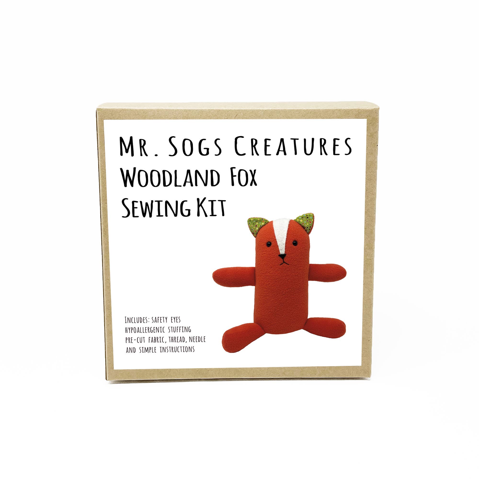 Mr. Sogs Woodland Creature DIY Sewing Kit