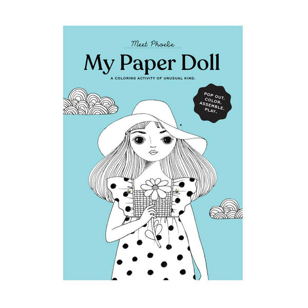 Paper Doll Coloring Kits