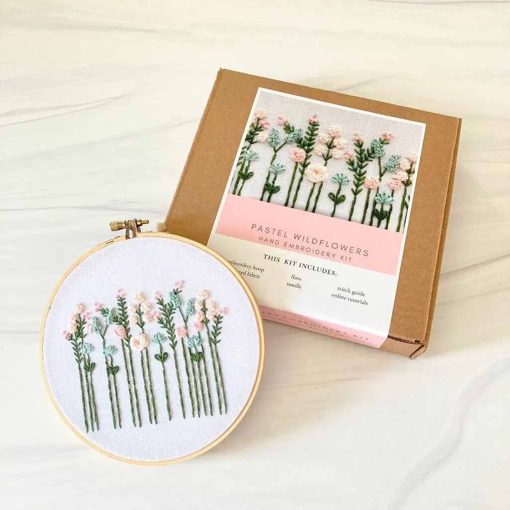 Wildflower Embroidery Kit by And Other Adventures Embroidery Co