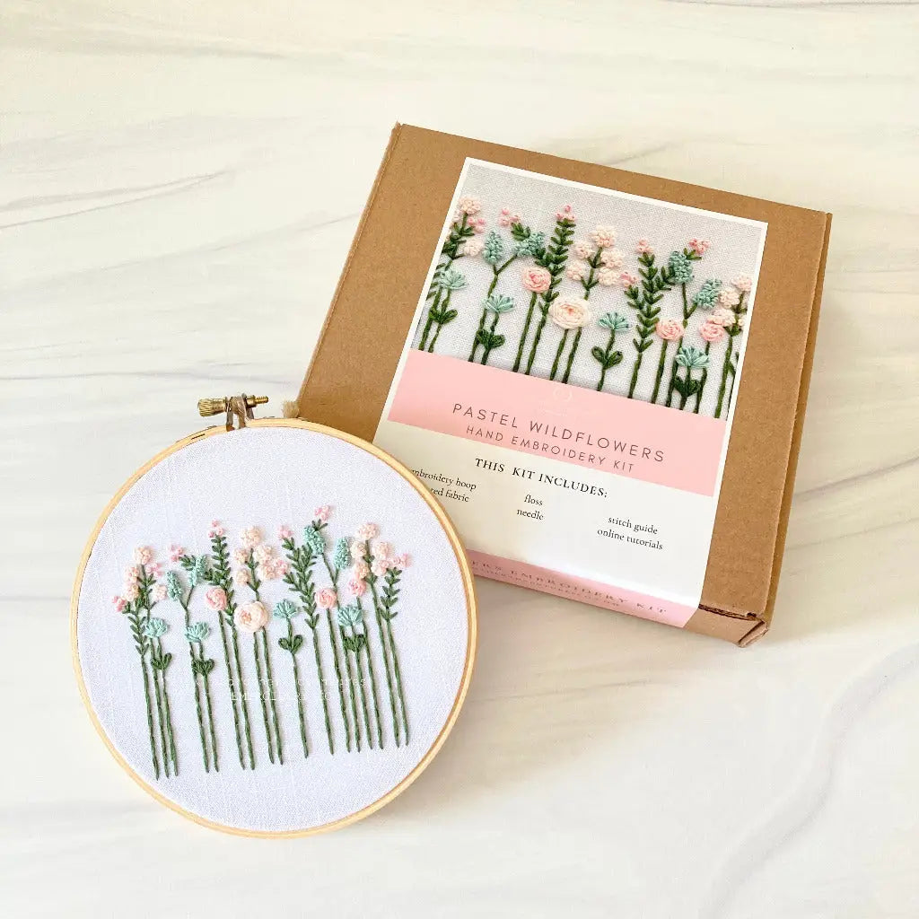 Wildflower Embroidery Kit by Other Adventures Embroidery Co