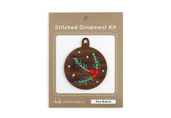 Kiriki DIY Stitched Ornament Kit