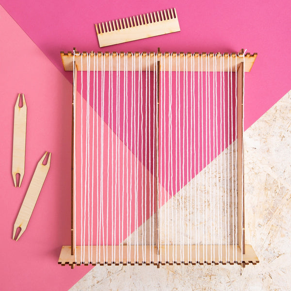 Pop-Up Weaving Loom