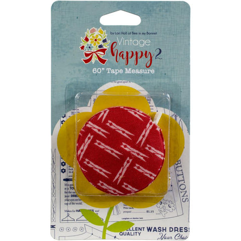 Riley Blake Tape Measure 60" Vintage Happy 2