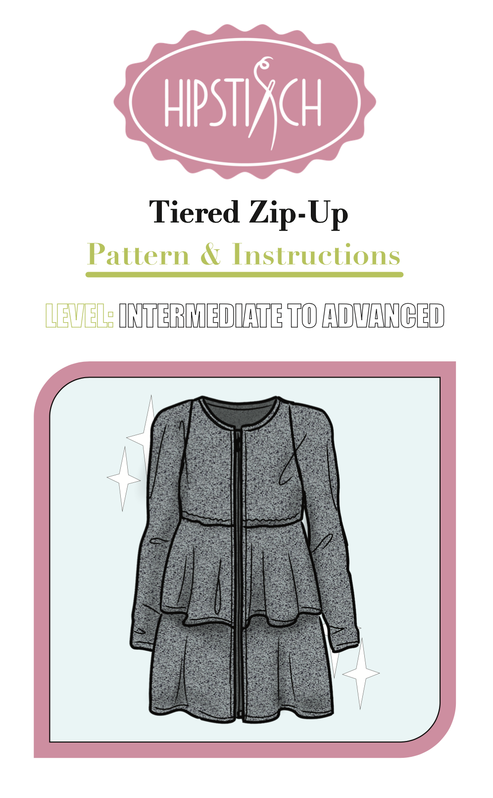 Tiered Zip-Up Pattern