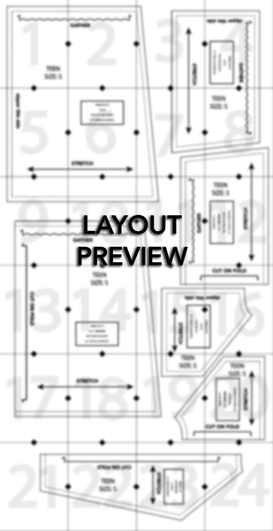 Tiered Zip-Up Pattern