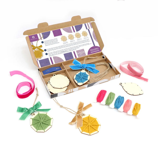 Woven Hanging Decorations Craft Kit