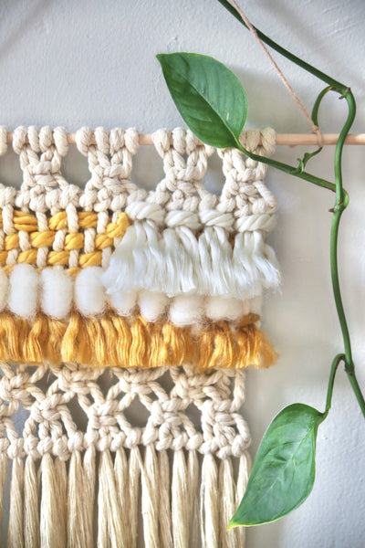 Macraweave Wall Hanging Workshop - BROOKLINE