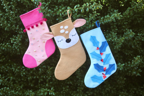 Felt Stocking: FAMILY Workshop - WELLESLEY