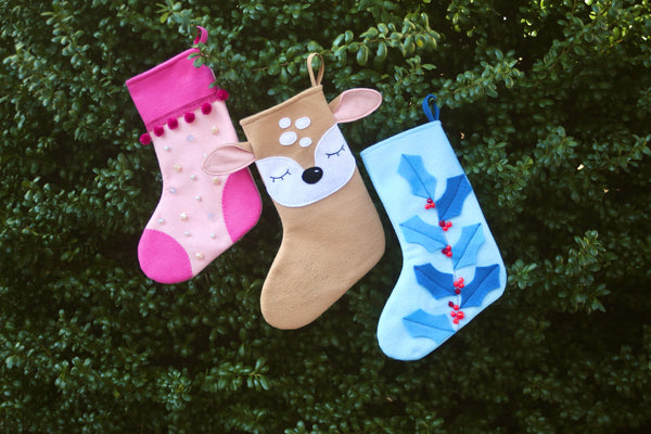 Felt Stocking: FAMILY Workshop - WELLESLEY