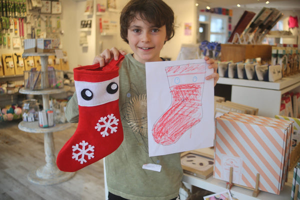 Felt Stocking: FAMILY Workshop - WELLESLEY