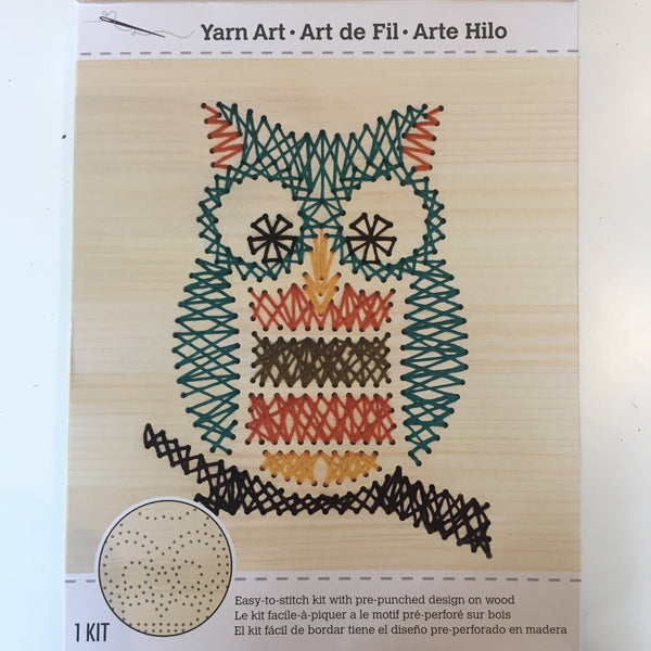 Dimensions: Owl Yarn Art Kit