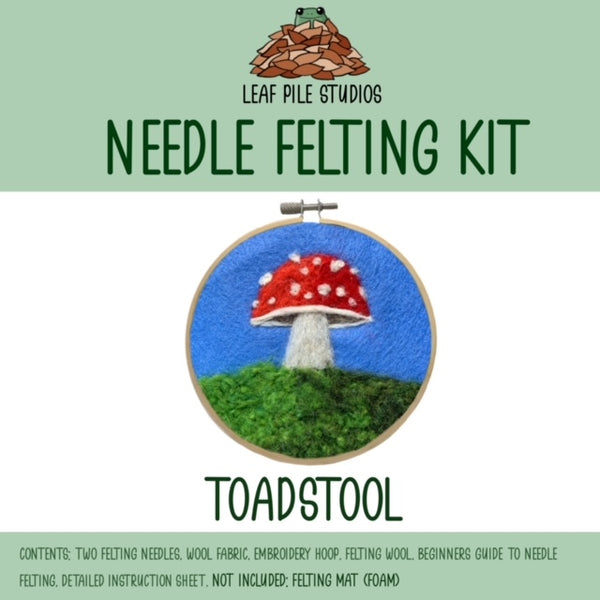 Needle Felting - Leaf Pile Studios