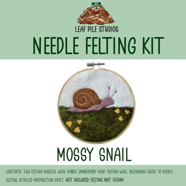 Needle Felting - Leaf Pile Studios