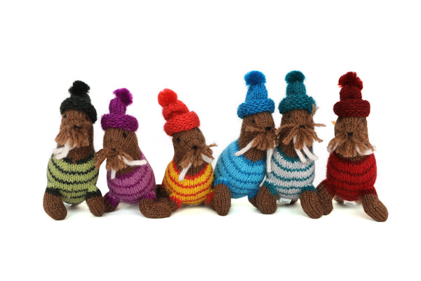Knitted Ornaments Melange Collection